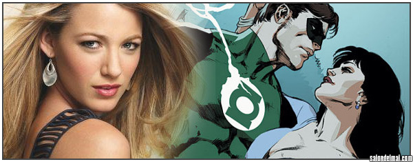 Blake Lively y una comparacion con su personaje en 'Green Lantern'