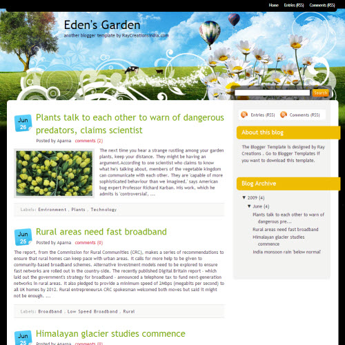 Edens garden