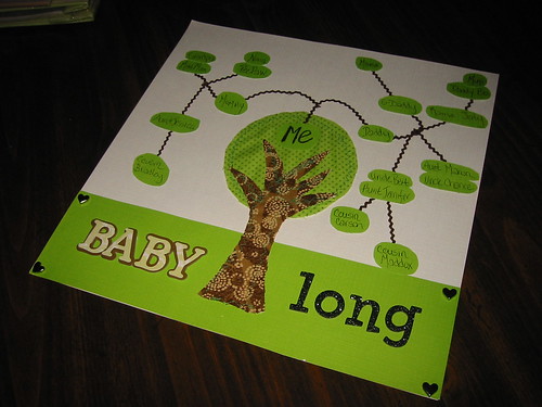 Tree of Life Scrapbook Page
