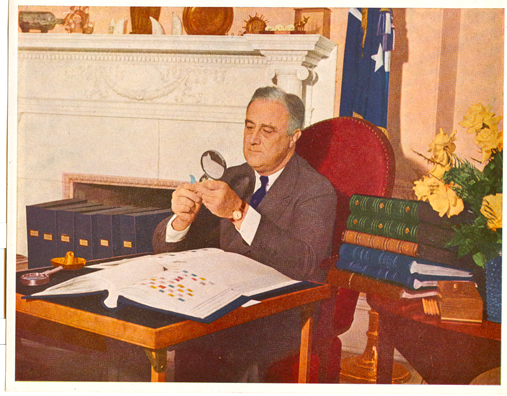 FDR, Stamp Collector