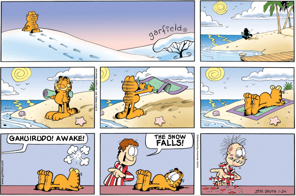 Garfield: Lost in Translation, January 24, 2010