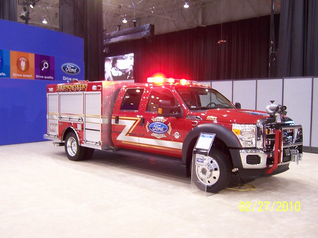 rescue ford power duty stroke super warner f550 2011