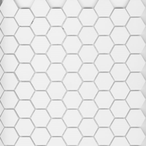 gray hex tile