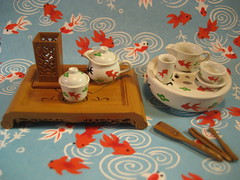 Re-ment Chinese Tea Set