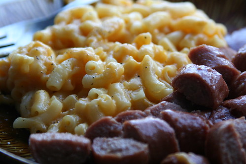 Mac & Cheese and Hot Dogs