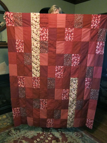 #104 - The Girlie Quilt top
