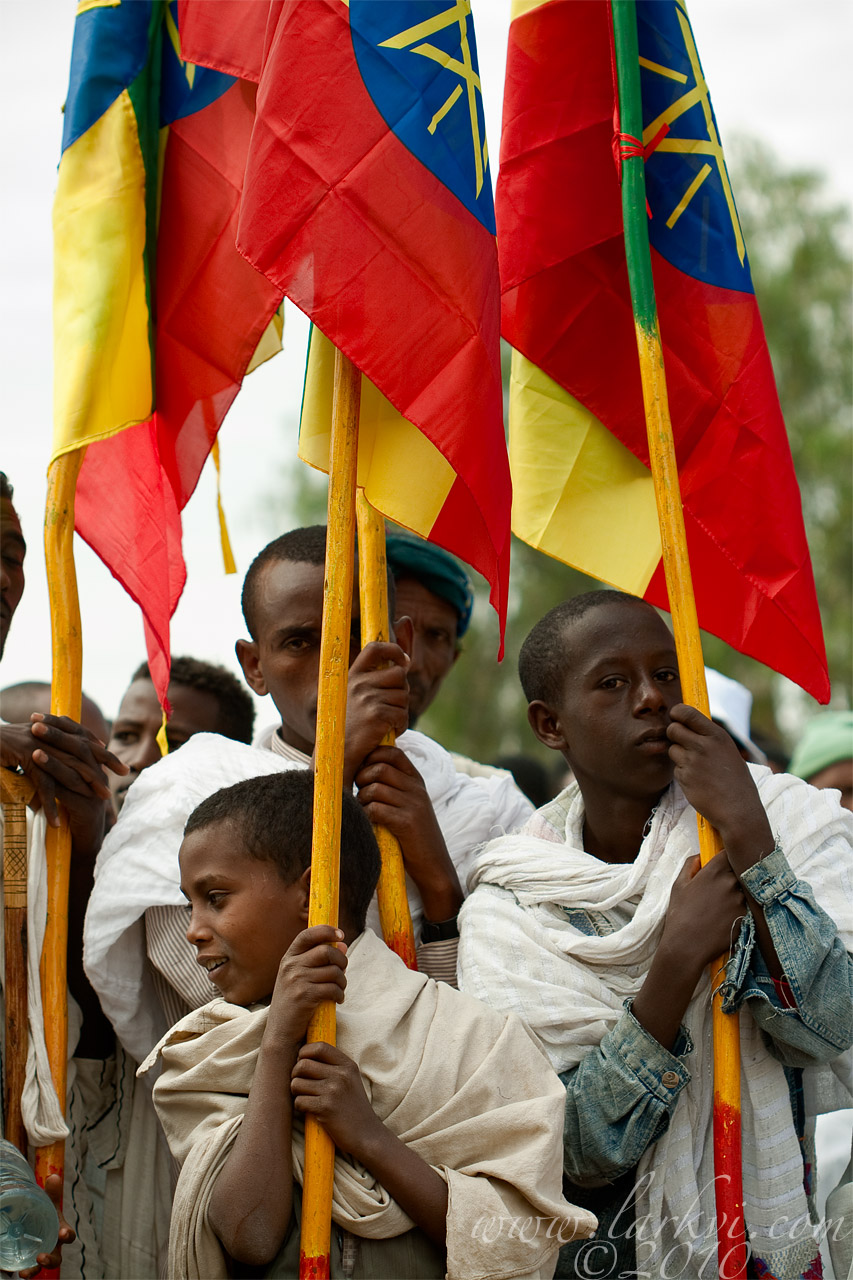 Flag-Bearers #2, Axum, Ethiopia, 2009