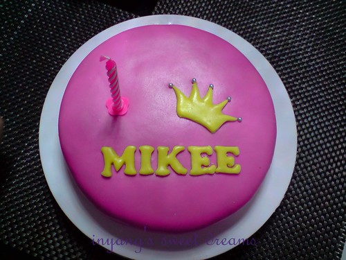 mikee's bday cake