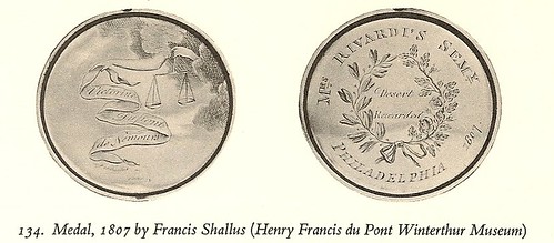Medal by Francis Shallus, 1807