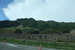 hills on the road to Taupo