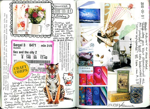 Another Diary collage (Photo by iHanna - Hanna Andersson)
