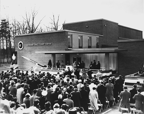 Dedication ceremony at B1, 3/16/1961