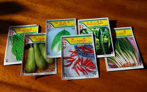 asian veggie seed packs