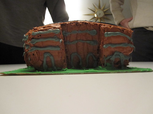 My building in cake form