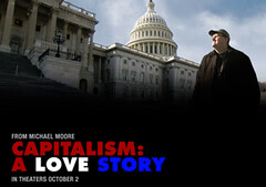 Michael Moore Capitalism Movie Poster