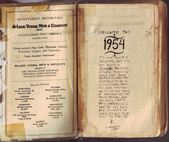 1954 inside cover
