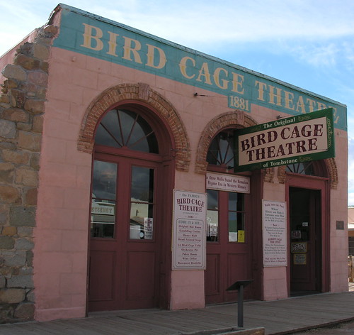 The authentic Bird Cage Theater