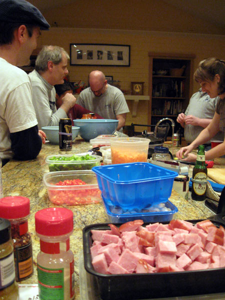Pizza Making (Click to enlarge)
