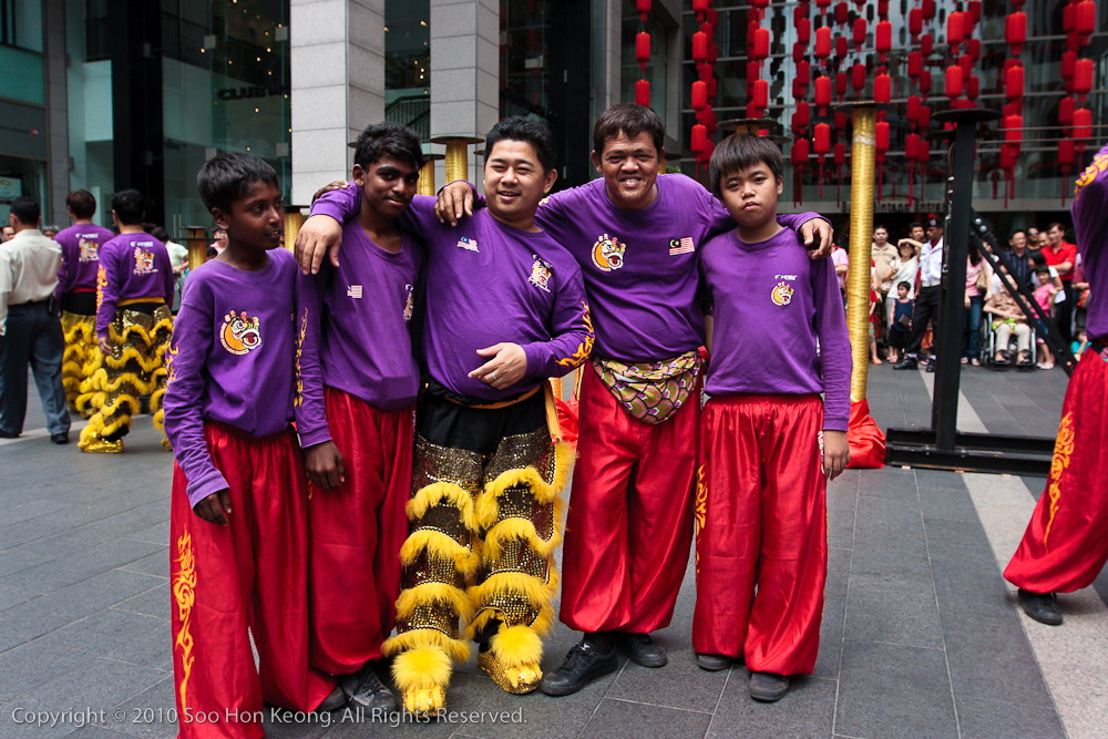 Lion Dancer @ Pavilion, KL, Malaysia