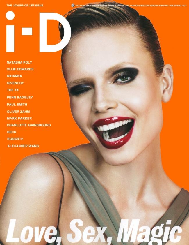 Natasha Poly are the stars of the Pre Summer 10 issue of iD magazine