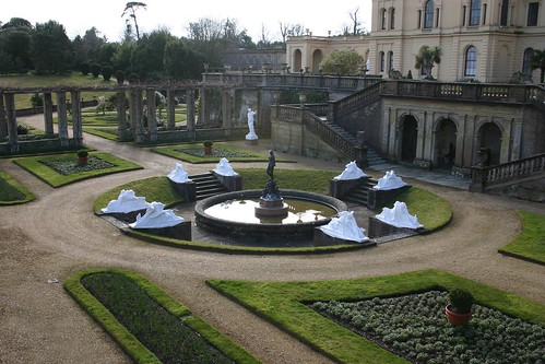 Wrapped Statues at the Osborne House