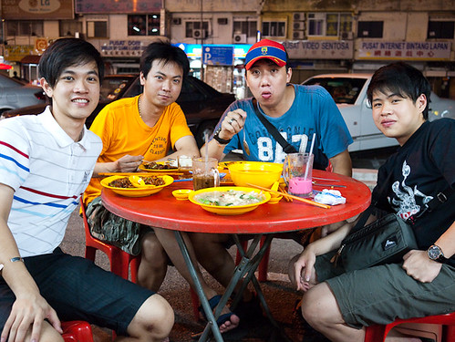 Meal with friends at Sentosa, Johor Bahru