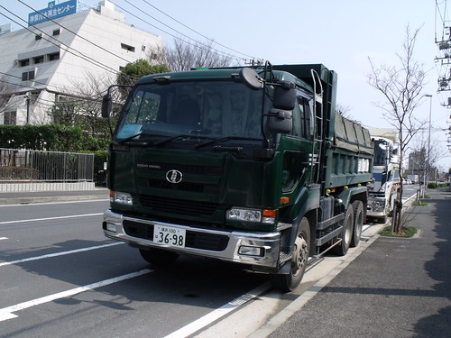 Japanese dump truck