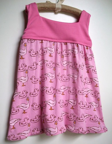 Duck, Duck, Goose! Handmade Toddler Dress