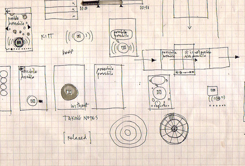 Michel Thomas iPhone app - early sketching