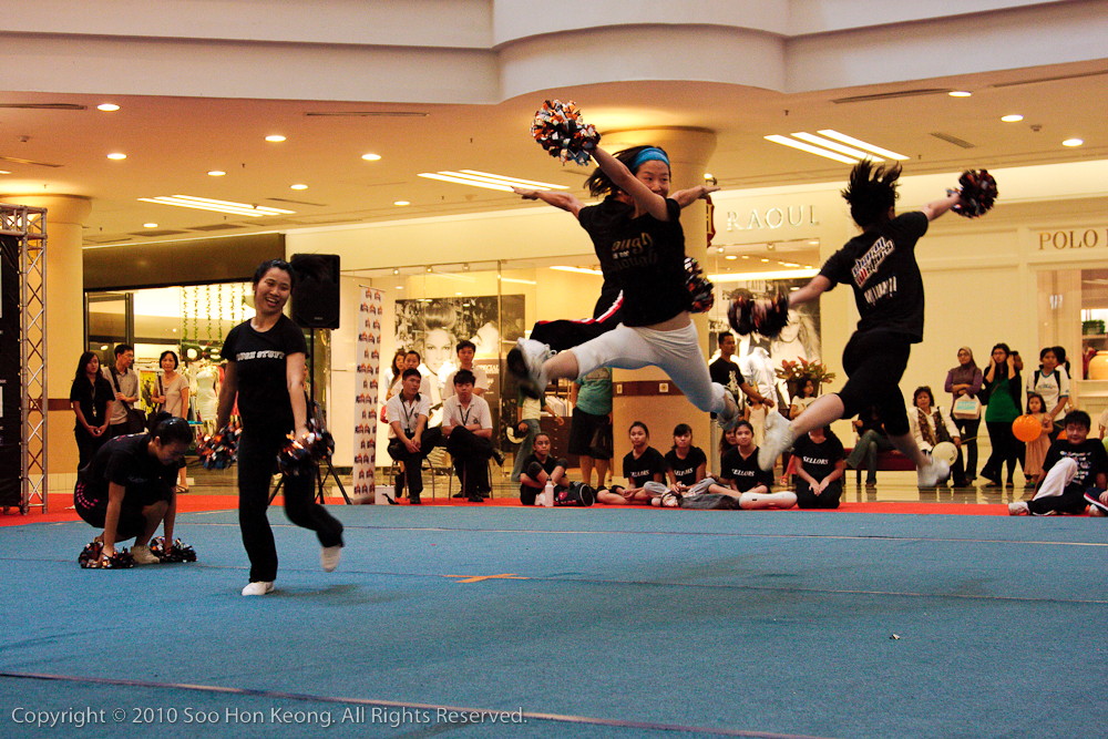 CHARM Cheerleading Championships 2010 (Training) @ 1 Utama, KL, Malaysia