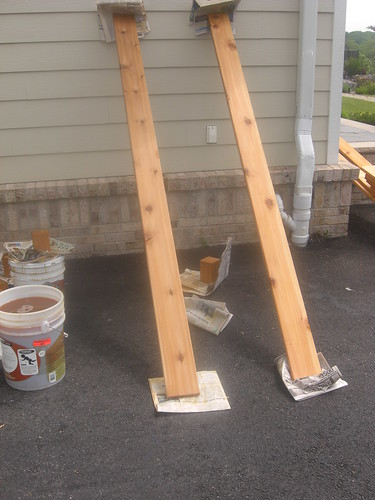 Sealing Cedar Boards with Weather Bos