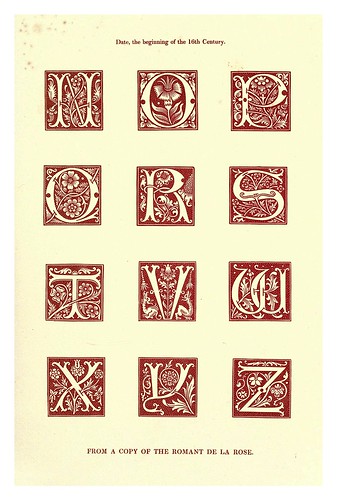 010-Principios siglo XVI-The hand book of mediaeval alphabets and devices (1856)- Henry Shaw