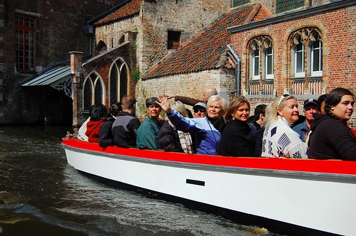 Tourists in a Boat