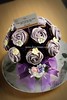 Sweet Purple Cupcake Bouquet