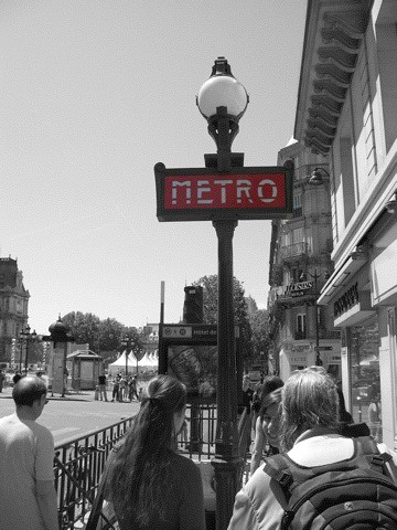 Metro Sign, Paris