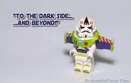 "To The Dark Side...and beyond!" - Buzz Stormtrooper