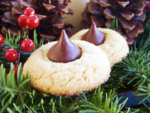 peanut butter blossom cookies - 08