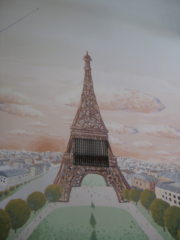 Eiffel Tower on Mural