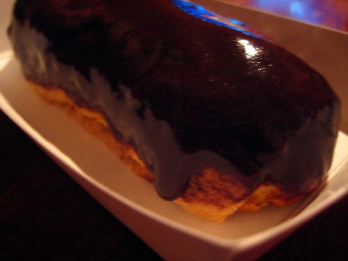 Cookie Eclair Dipped in Chocolate