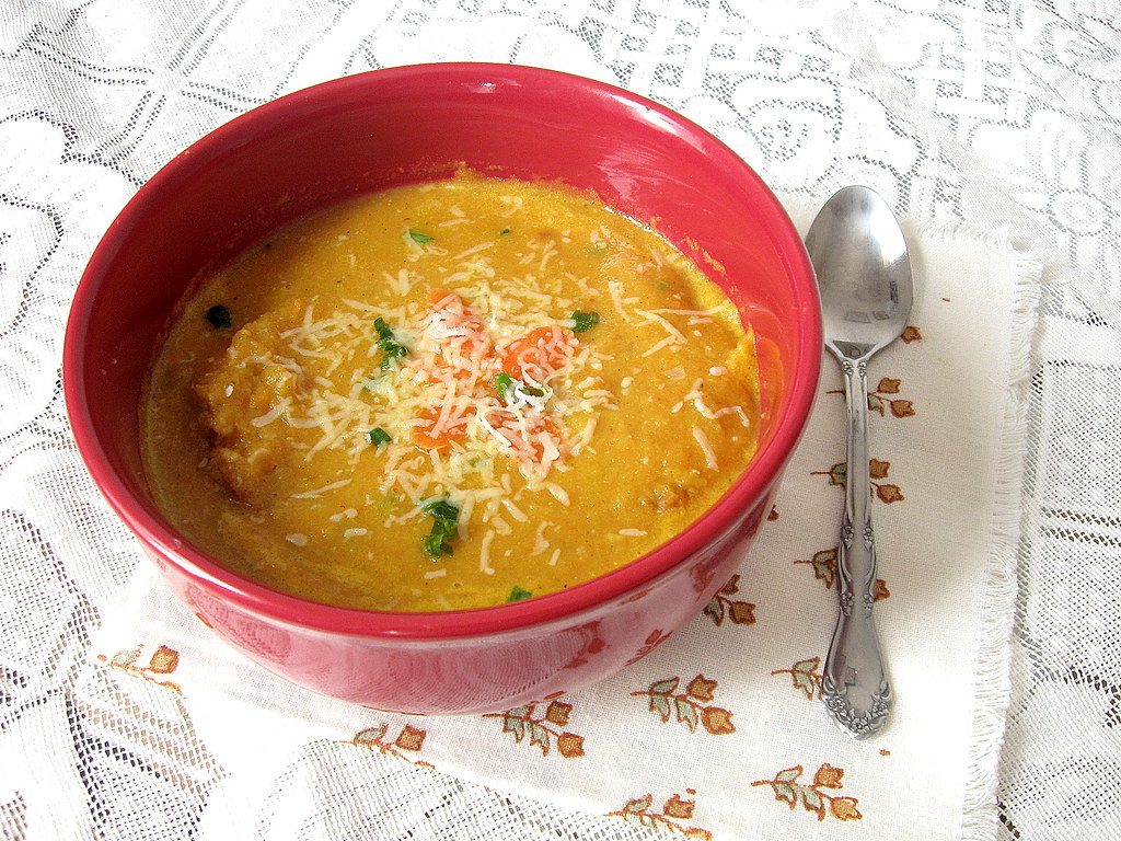 Carrot and Lentil soup 3