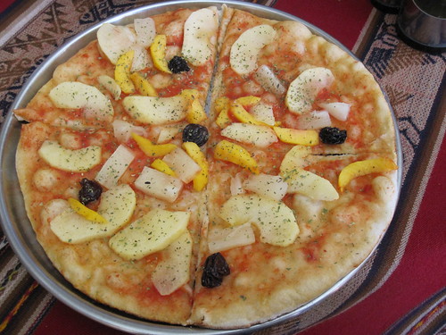 Caribbean Fruit Pizza
