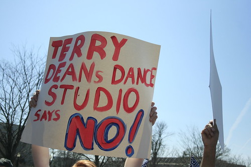 Terry Deans dance studio says NO! by Pittsford Patriot