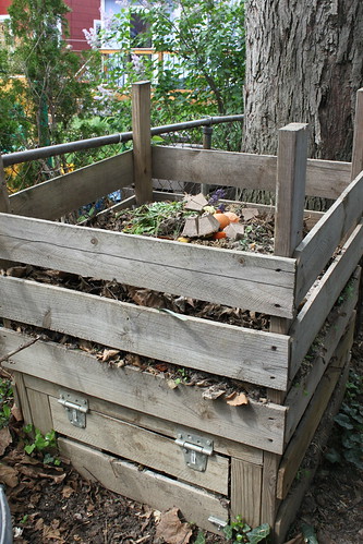 home made compost bin