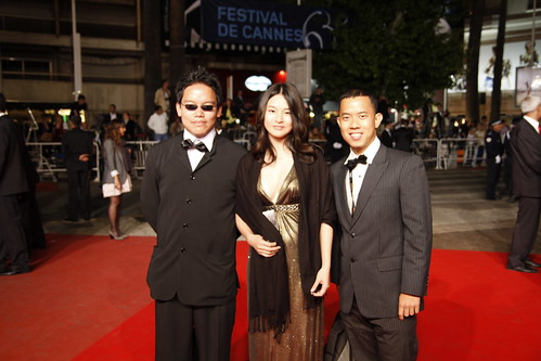 Me, Ming Jin and Fooi Mun at red carpet event