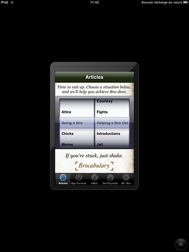 Application iPhone sur iPad