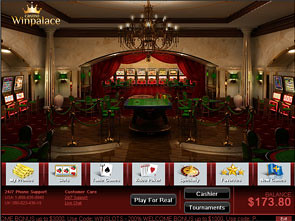 Win Palace Casino Lobby