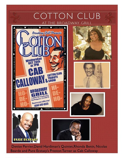 Cotton Club Review @ Broadway Grill