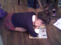 Reading on the Floor