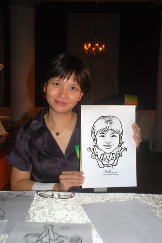 Caricature live sketching for GSK - 3