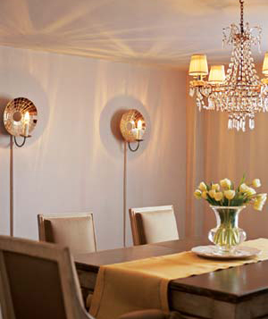 Variations of design ideas in the dining room lights